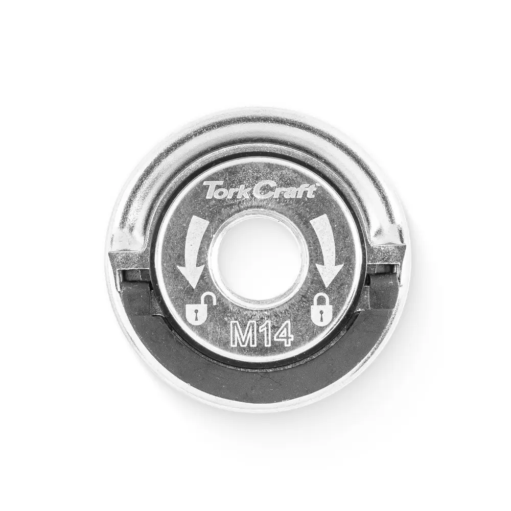 Flange Lock Nut M14 Tool Less Finger Tab Angle Grinder g1