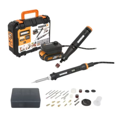 Maker X 2-In-1 Rotary Tool & Soldering Iron Set | Combo P1