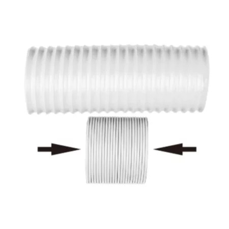 hEAVY DUTY flexible PVC hose 4inch