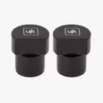 Low Profile Flat Faced Dogs 12mm (Pkt 2)