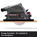 Einhell | Professional | Cordless Plunge Cut Saw TP-PS 18/165 Li BL - Solo G6