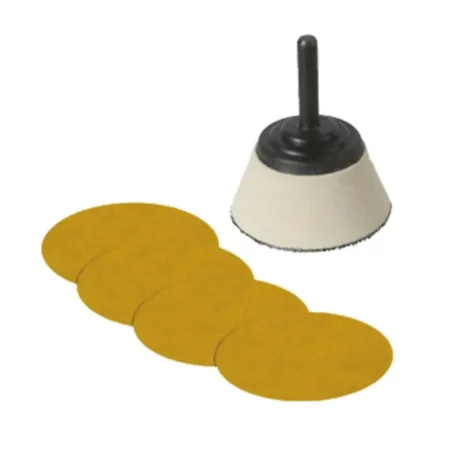 Fortune | 2" Bowl Sanding Disc & Soft Foam Mandrel | Set