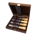 Narex Richter Butt Chisel Set of 4 in Wooden Box Product Image
