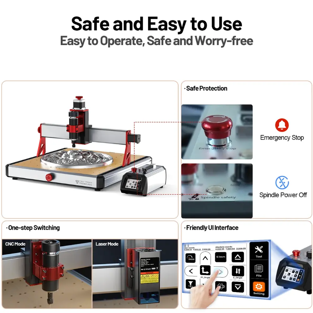 Twotrees-TTC450-Ultra-CNC-Router-Machine-14