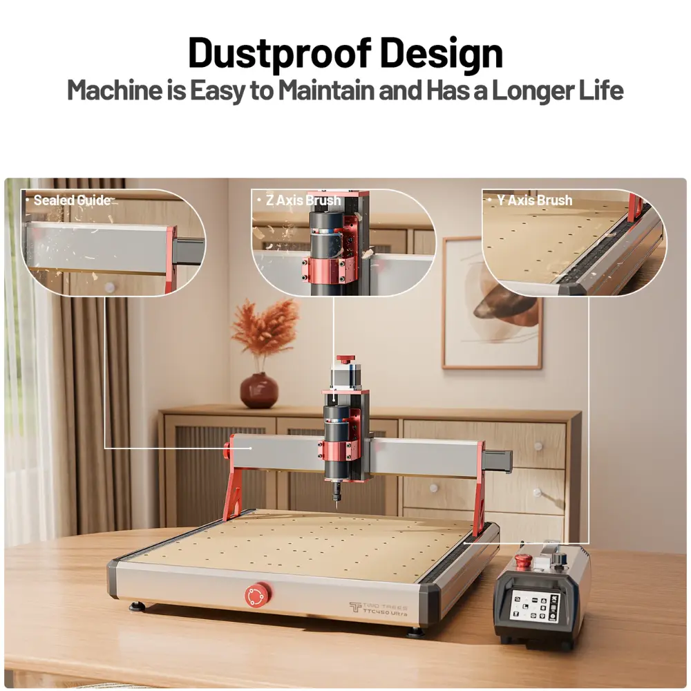 Twotrees CNC Router Machine | TTC450 Ultra - Image 17